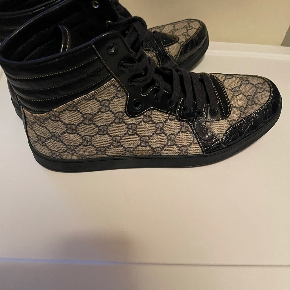 Gucci sneakers (brown) size 13
